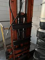 Hefmast palletvork, Ophalen, Gebruikt