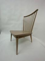 Vintage spijlen stoel fauteuil hout jaren 60, Ophalen of Verzenden