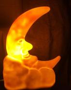 Nachtlamp Heico Maan op wolk Vintage😍💑🎁🤗🥰👌, Ophalen of Verzenden