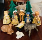 Prachtige set (8) Goebel Kerststal Beeldjes 1959 / 1961, Ophalen of Verzenden, Zo goed als nieuw