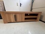 Nieuw Massief eiken TV-meubel – 180 cm breed – softclose, Ophalen, 150 tot 200 cm, Eikenhout, Nieuw