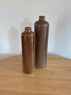 2 oude jenever flessen, Ophalen of Verzenden