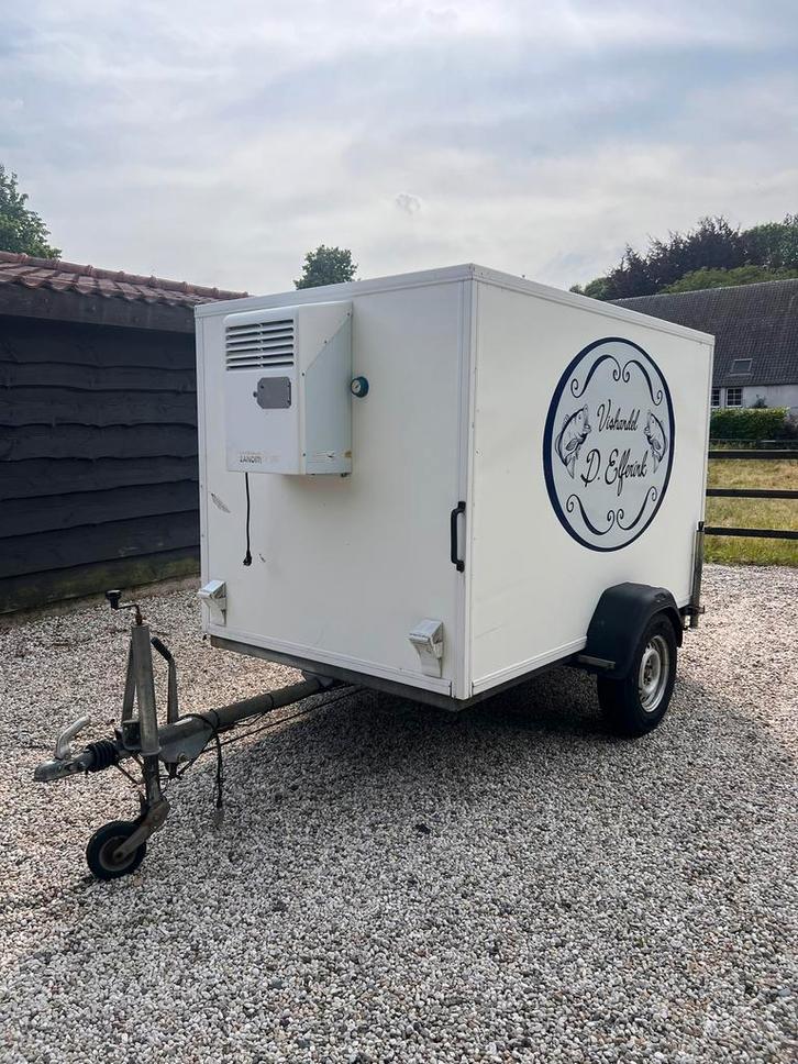 Koelwagen Koel Aanhangwagen Koel Aanhanger te huur, Hobby en Vrije tijd, Feestartikelen | Verhuur, Zo goed als nieuw, Overige