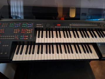 Elektronisch Orgel (Yamaha Electone HS-7) + Leerboeken