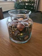 Kerststuk windlicht, Ophalen of Verzenden, Zo goed als nieuw