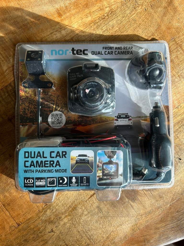 Nor-tec Dual Car Camera, Ophalen of Verzenden, Zo goed als nieuw, Overige merken
