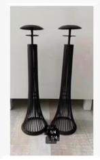 2 x moderne metalen hoedenstandaards 54 cm, Antiek en Kunst, Curiosa en Brocante, Ophalen of Verzenden