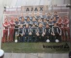 Poster Ajax, begin jaren ‘80, Le coq sportief, Verzamelen, Gebruikt, Ophalen of Verzenden, Ajax, Poster, Plaatje of Sticker