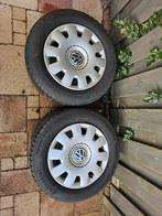 4 Continental winterbanden met velgen 195/65 R 15, Auto-onderdelen, Ophalen, Gebruikt, 15 inch, Banden en Velgen