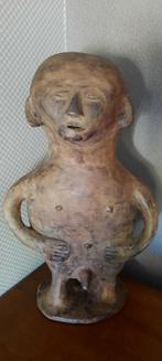 groot oud Afrikaans keramieken beeld, Ophalen