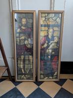 Een tweetal prachtige vintage religieuze reproducties., Minder dan 50 cm, Ophalen of Verzenden, Zo goed als nieuw, Minder dan 50 cm