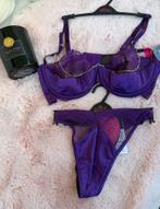 Hunkemöller paars bh setje, Kleding | Dames, Ondergoed en Lingerie, Hunkemöller, Verzenden, Paars, BH