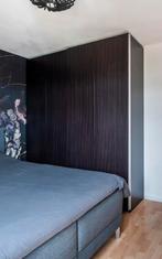 Pax kast bruin met schuifdeuren, Ophalen, Bruin, 210 cm, Tweepersoons