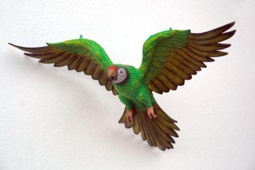 Papegaai beeld 73 cm - papegaaibeeld, Verzamelen, Dierenverzamelingen, Nieuw, Ophalen