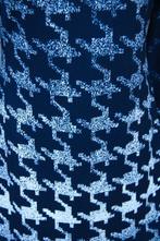 Jurk donkerblauw/ offwhite K-Design mt M Vaste prijs, Kleding | Dames, Jurken, Maat 38/40 (M), K-design, Blauw, Ophalen of Verzenden