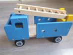 Houten constructie truck, Kinderen en Baby's, Speelgoed | Houten speelgoed, Ophalen, Zo goed als nieuw, Overige typen