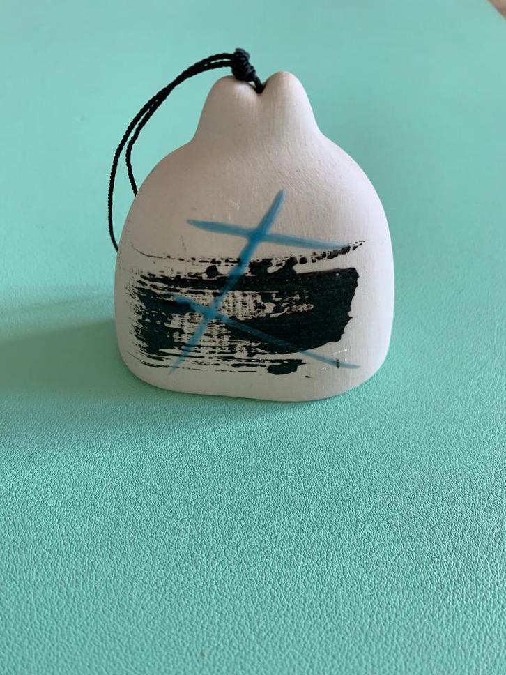 Japanse keramieken windbel (Fūrin), Antiek en Kunst, Antiek | Keramiek en Aardewerk, Ophalen of Verzenden