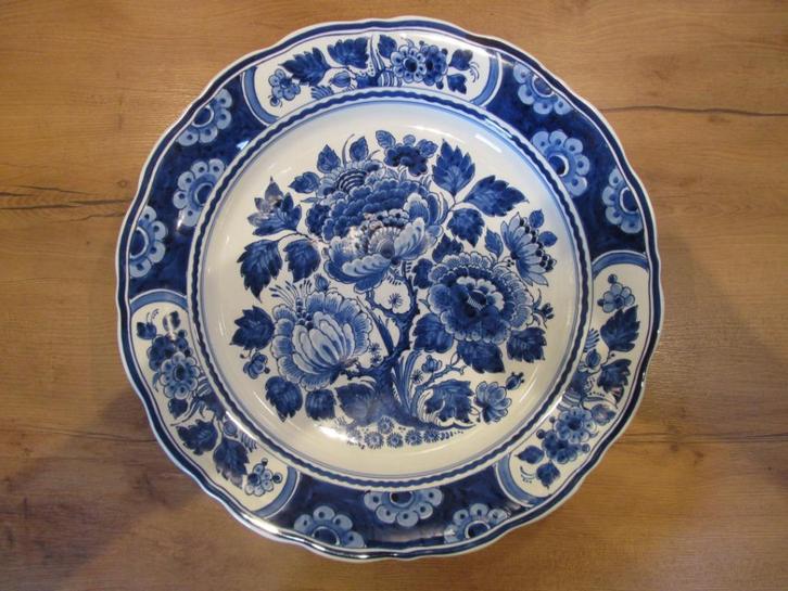 Porceleyne Fles wandbord 37,5 cm, Antiek en Kunst, Antiek | Keramiek en Aardewerk, Ophalen of Verzenden