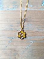 Nieuwe Bij Ketting Honingraat, Verzenden, Geel, Nieuw, Overige materialen