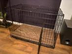 Opvouwbare Hondenbench - L - Zwart - 92x56x64 cm, Dieren en Toebehoren, Ophalen, Minder dan 65 cm, Hondenhok, Zo goed als nieuw