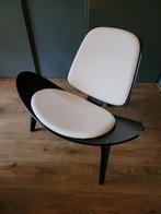 Shell stoelen Hans Wegner/Carl Hansen Nieuw !! Replica, Huis en Inrichting, Stoelen, Ophalen, Twee, Zwart, Design