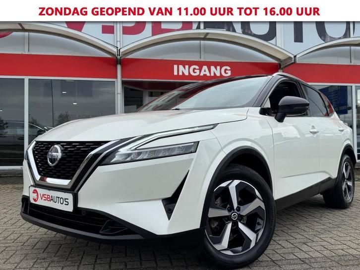Nissan QASHQAI 1.3 DIG-T MHEV AUT. 158PK  TEKNA PANO-DAK NAV, Auto's, Nissan, Bedrijf, Qashqai, ABS, Adaptive Cruise Control, Airbags