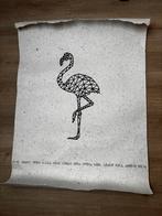 (Grote) Poster NADisgne Flamingo, Ophalen of Verzenden, Zo goed als nieuw, Foto of Poster, Minder dan 50 cm