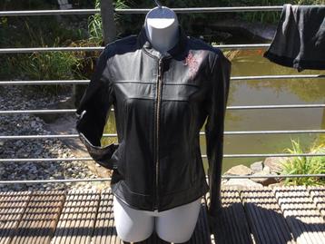 uniek Harley Davidson leder dames jack in Tattoo style beschikbaar voor biedingen