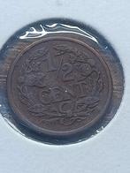 1/2 cent 1912, Postzegels en Munten, Munten | Nederland, Koningin Wilhelmina, Overige waardes, Ophalen of Verzenden, Losse munt