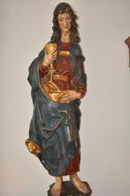Houten religieus beeld 17 eeuws Johannes de doper, Ophalen