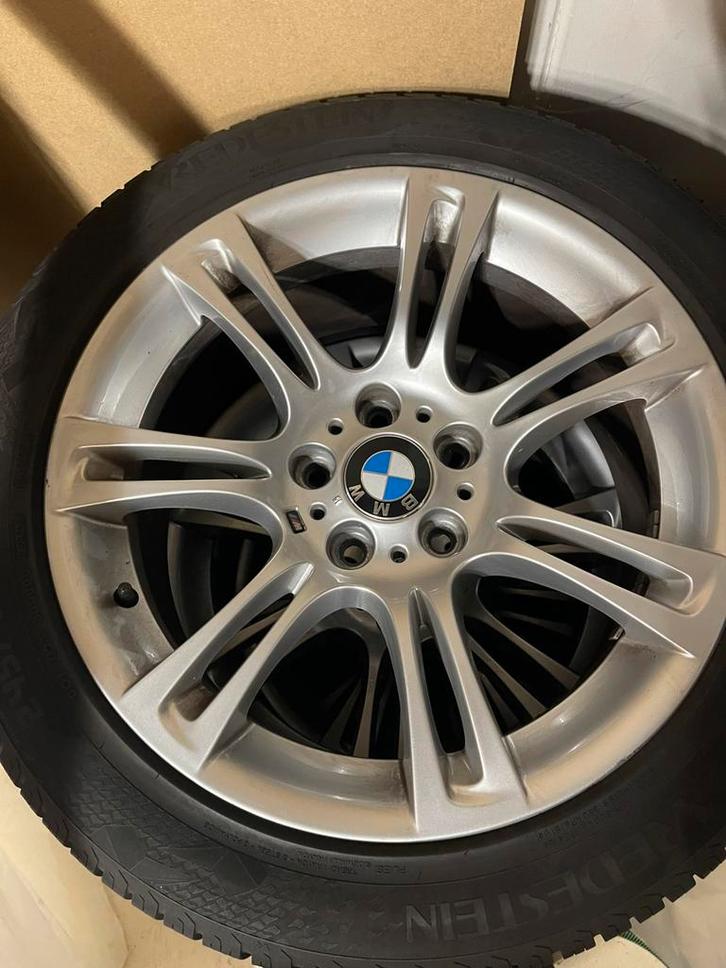 Originele bmw velgen 245 45 18 m350 style velgen f10 f11, Auto diversen, Wieldoppen, Ophalen