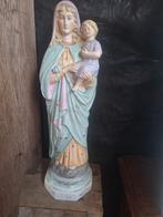 Brocante Maria beeld van porselein, Antiek en Kunst, Ophalen of Verzenden