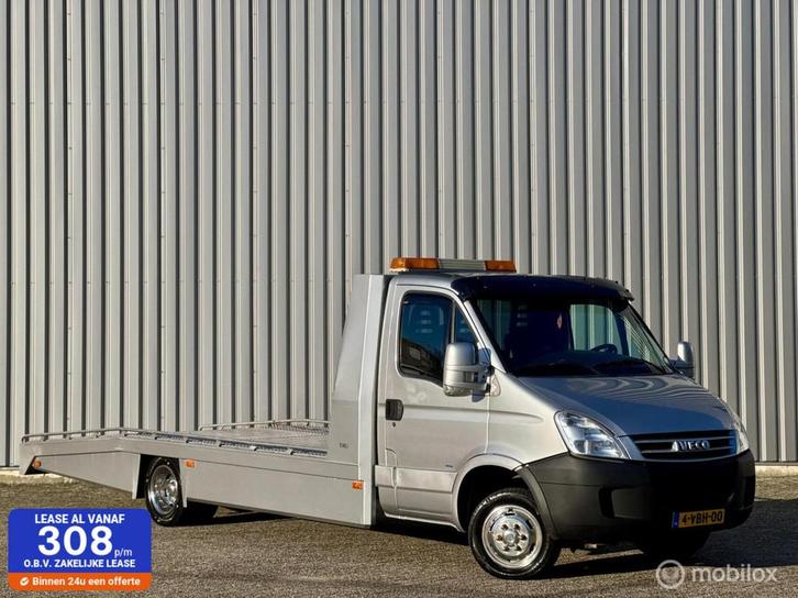 Oprijwagen Iveco Daily 50C18 435 177pk TIJHOF | NAP | LIER, Auto's, Bestelauto's, Bedrijf, Te koop, ABS, Airbags, Airconditioning