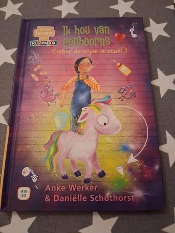 Boek Danielle Schothorst  - ik hou van eenhoorns - avi E3 beschikbaar voor biedingen