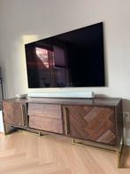 Dutchbone TV meubel, Ophalen, Gebruikt, 150 tot 200 cm, Metaal