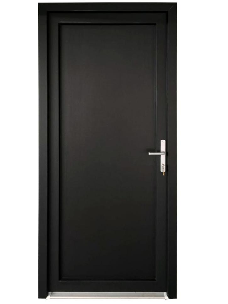 Buitendeur volpaneel Basic Plus Antraciet b98 x h204, Doe-het-zelf en Verbouw, Deuren en Horren, Nieuw, Buitendeur, 200 tot 215 cm
