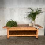 Oude toonbank, antieke werkbank, dressoir, keukeneiland, Antiek en Kunst, Ophalen