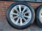 Originele BMW 5 Serie F10 F11 Winterset Continental TPMS, Ophalen, Gebruikt, Banden en Velgen, 17 inch