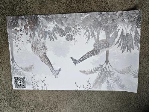 Gratis Behang stalen Jungle, Huis en Inrichting, Stoffering | Behang, Beige, Bruin, minder dan 10 m², Ophalen of Verzenden
