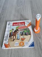 TipToi starterset - Op de boerderij, Ophalen of Verzenden, Zo goed als nieuw, Ontdekken, Met geluid