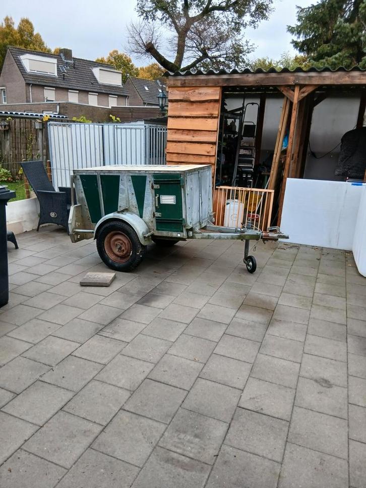 HONDENAANHANGER 2 VAKS  OPKNAPPER, Auto diversen, Aanhangers en Bagagewagens, Ophalen