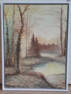 Schilderij landscape, Antiek en Kunst, Kunst | Schilderijen | Klassiek, Ophalen of Verzenden