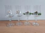 4 Urthel glazen, Ophalen of Verzenden, Zo goed als nieuw, Glas of Glazen, Overige merken