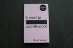 IK WEET JE WACHTWOORD.... Daniël Verlaan.. (2020/2021), Ophalen of Verzenden, Zo goed als nieuw