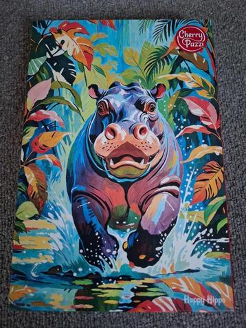 CHERRY PAZZI Puzzel - Happy Hippo - 500 Stukjes beschikbaar voor biedingen