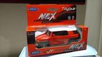 Welly Toyota FJ Cruiser Metallic Red white roof 1:34 nieuw, Ophalen of Verzenden, Nieuw, Auto