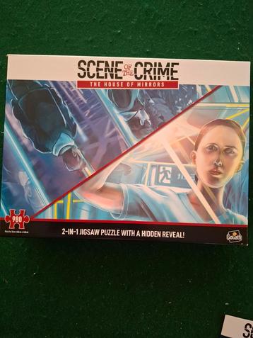 Scene of the crime puzzelmysterie. beschikbaar voor biedingen