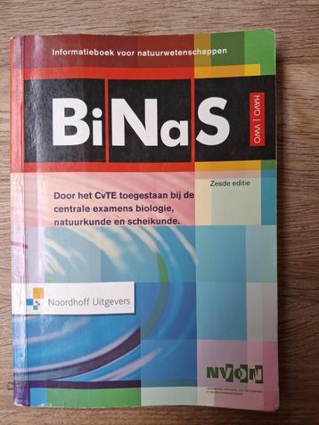 Binas - Informatieboek voor natuurwetenschappen beschikbaar voor biedingen