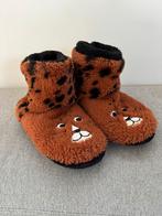 Pantoffels maat 32-34 sloffen meisje jongen bruin, Ophalen of Verzenden, Gebruikt, Jongetje of Meisje, Slofjes
