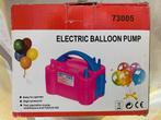 Elektrische ballon pomp nieuw!, Hobby en Vrije tijd, Feestartikelen, Ophalen of Verzenden, Nieuw, Overige